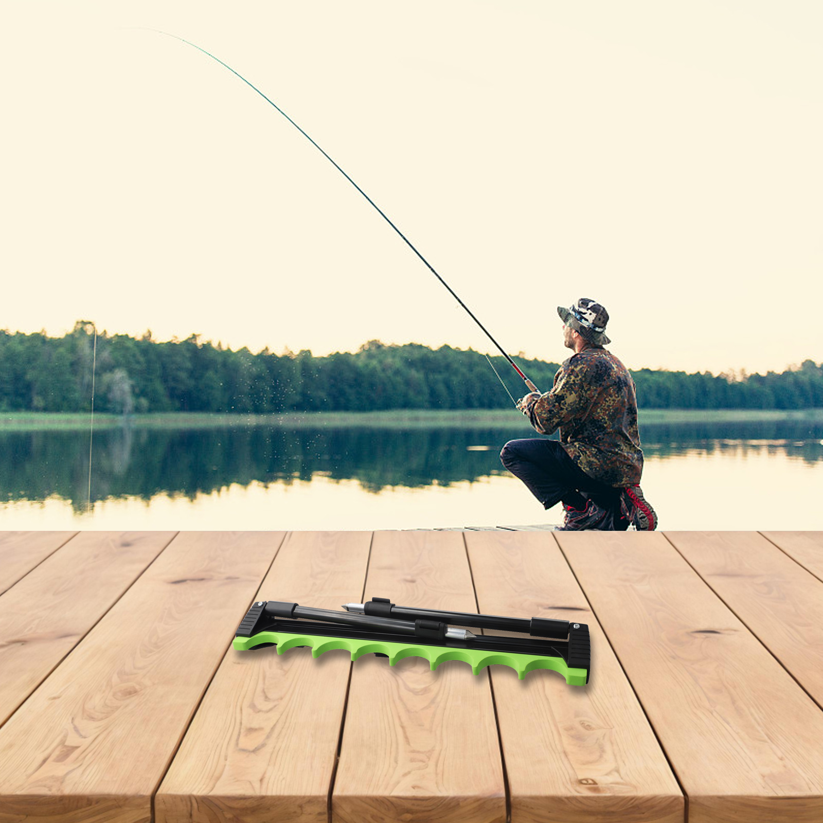 4-nóżkowy uchwyt na wędki tele – Fishing Rod Telescopic recenzja i cena