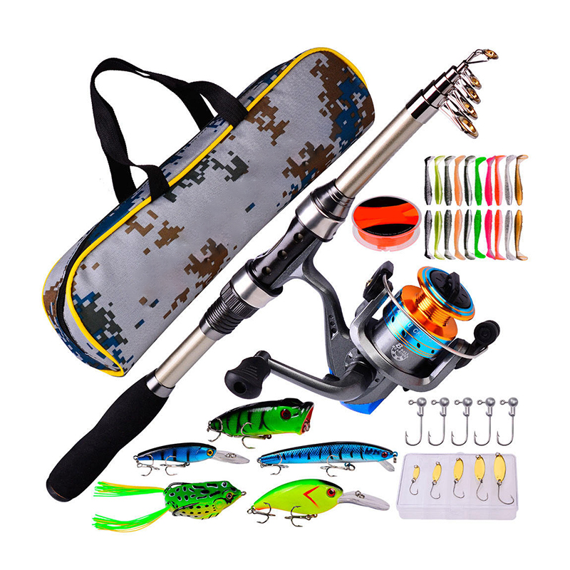Zestaw wędki i kołowrotka z wł – Fishing Rod Combo recenzja i cena