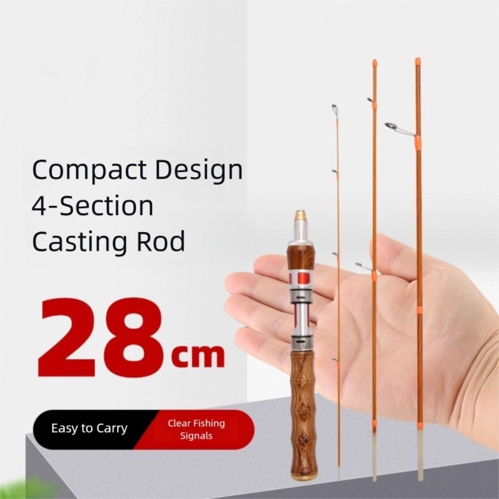 4-segmentowa wędka spinningowa – Fishing Rod Carbon Fiber recenzja i cena