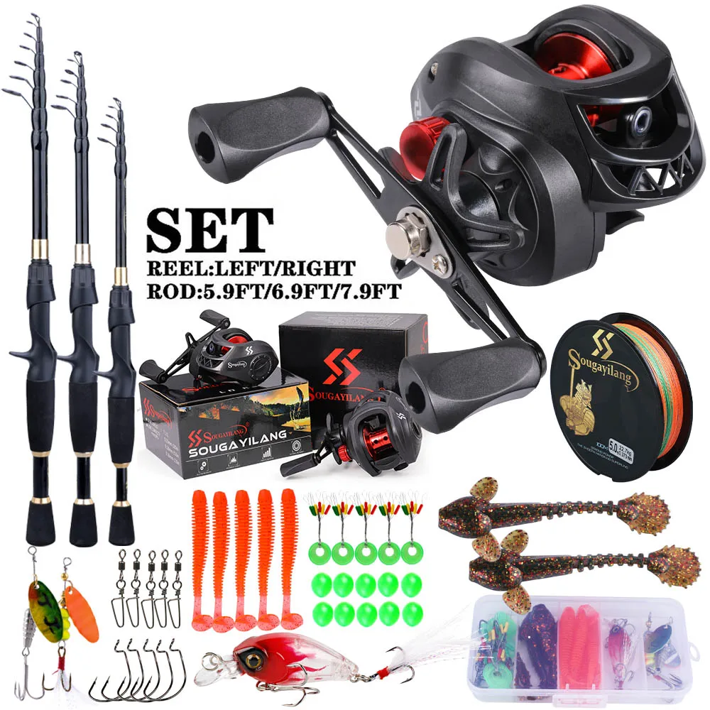 Wędka i kołowrotek Sougayilang – Fishing Rod Combo recenzja i cena